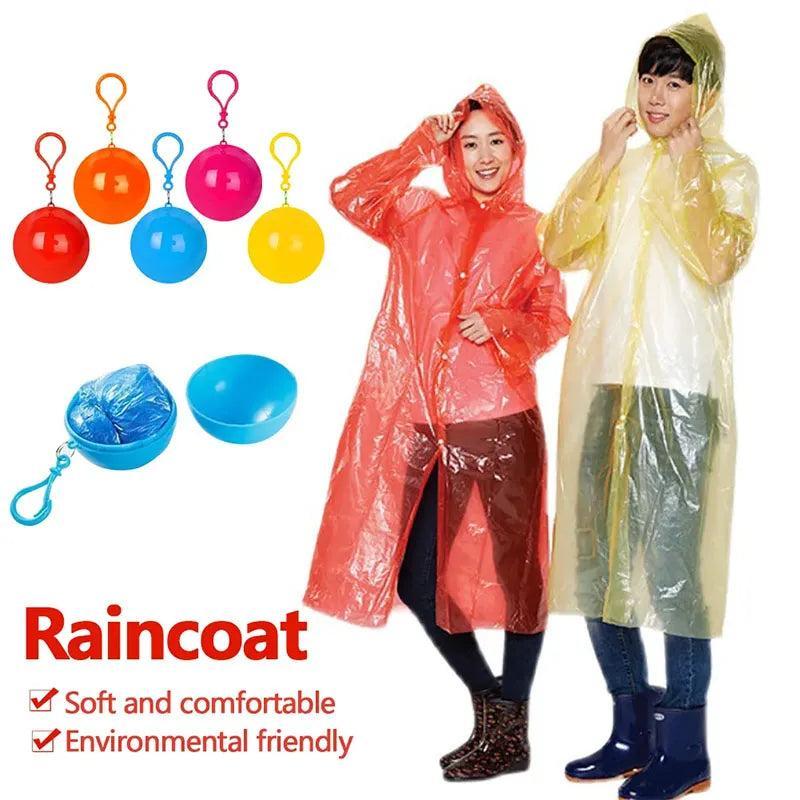 Plastic Reusable Rain Suit with Free Delivery