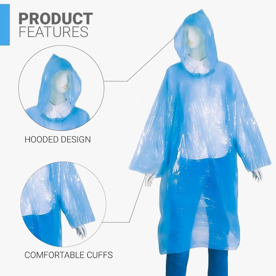 Plastic Reusable Rain Suit with Free Delivery