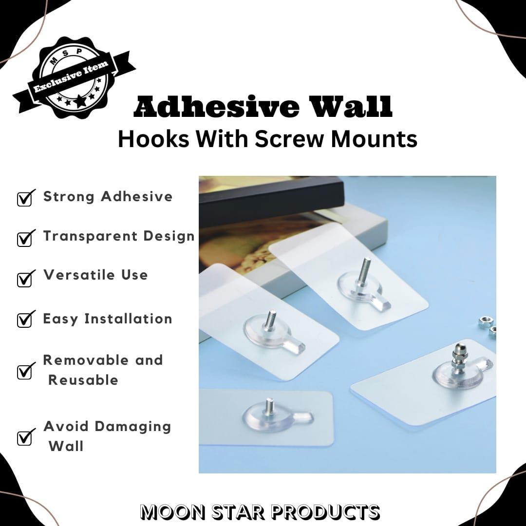 Heavy Duty Self Adhesive Wall Hooks with Free Delivery