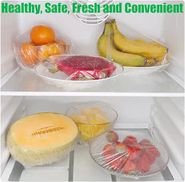 Reusable Elastic Food Storage Covers (100 pcs) FREE DELIVERY🚚