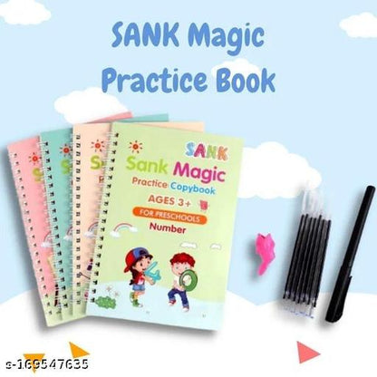 4PCS/SET SANK MAGIC BOOK